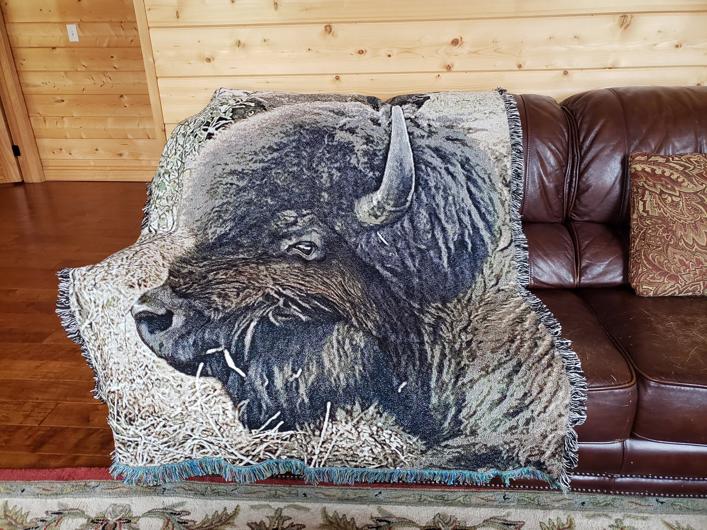 Woven Blanket- Bison