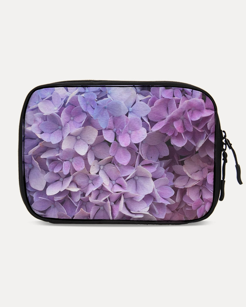 Large Travel Organizer- Purple Hydrangea