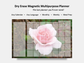 Dry Erase Magnetic Multipurpose Planner- Hybrid Pink Tea Rose