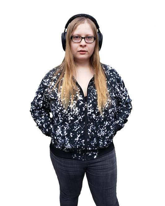 METAMORPHOSIS Collection GRAPHITE Women's Bomber Jacket