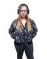 METAMORPHOSIS Collection GRAPHITE Women's Bomber Jacket