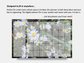 Dry Erase Magnetic Multipurpose Planner- Frost Aster Flowers
