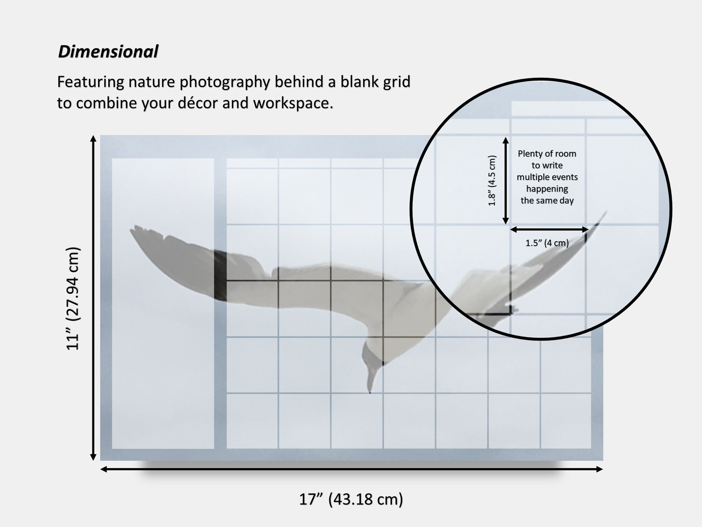 Digital Multipurpose Planner- Flying Seagull Macro Photography