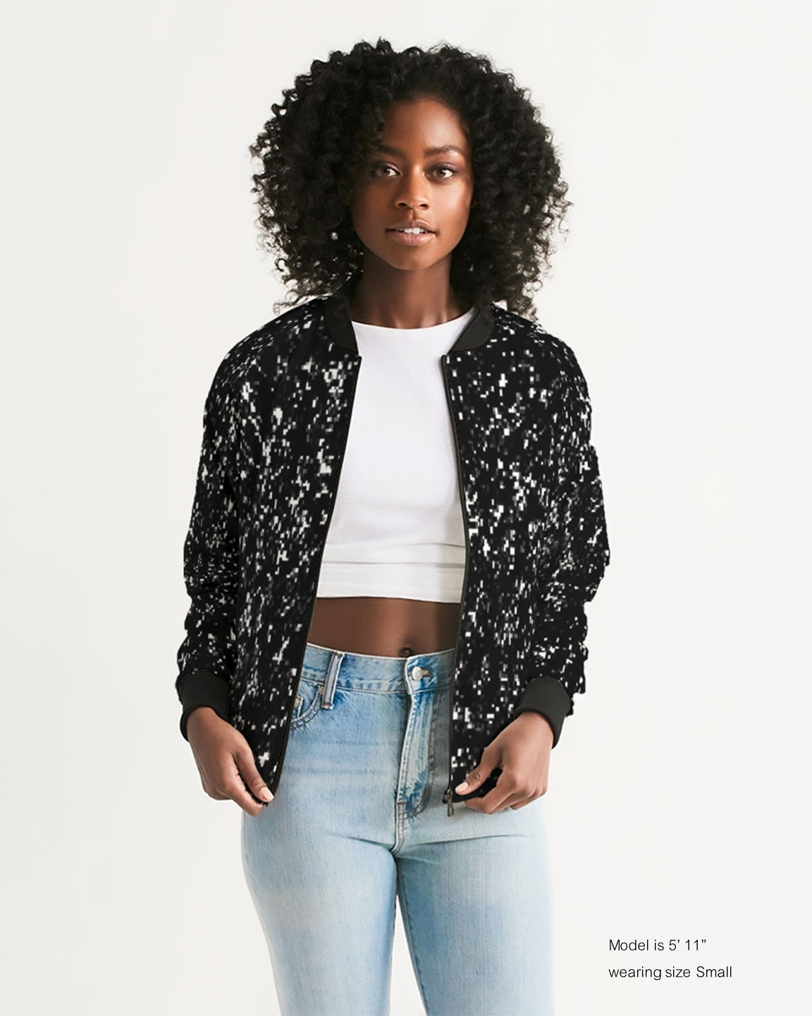 METAMORPHOSIS Collection GRAPHITE Women's Bomber Jacket