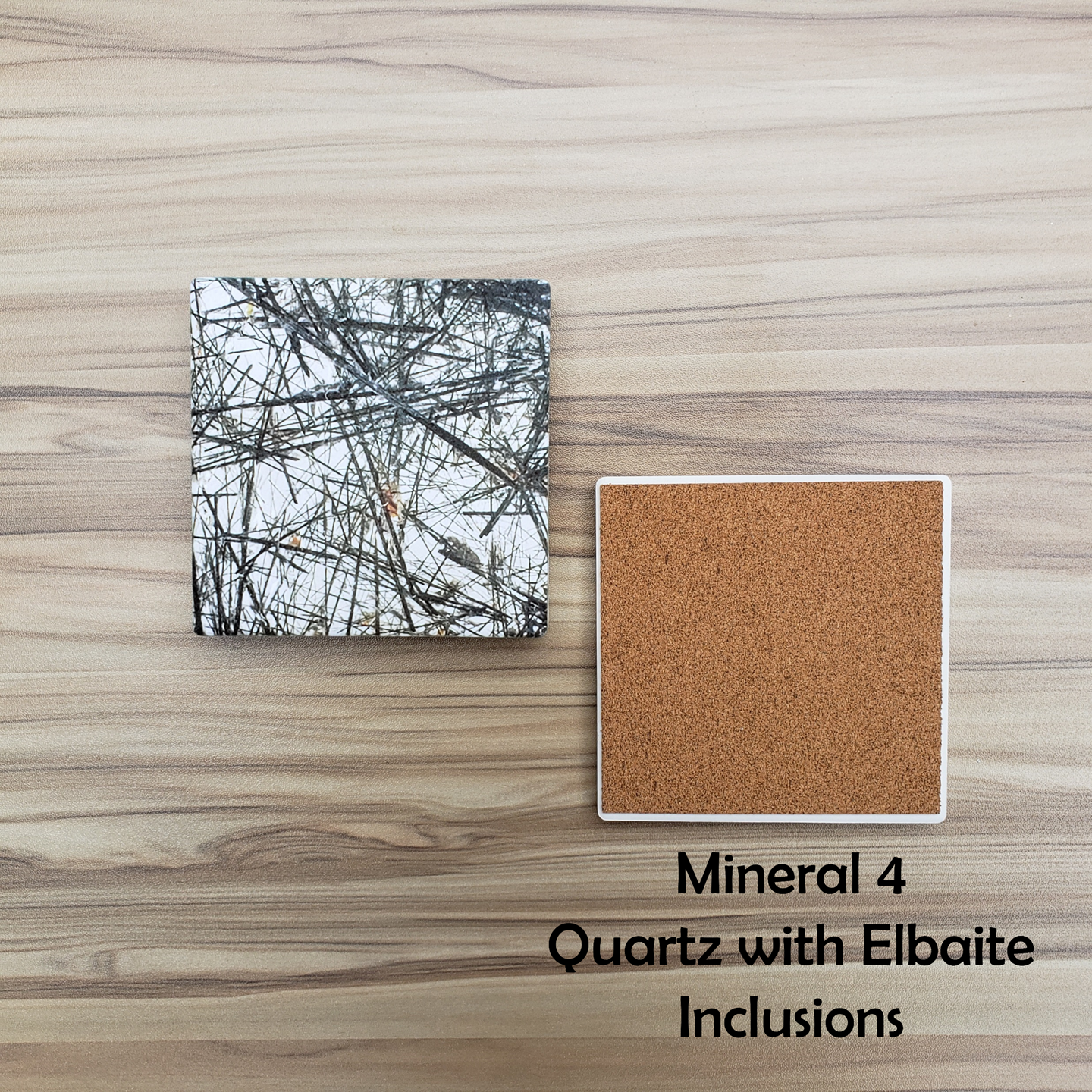 Ceramic Mineral Coaster Set