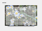 Dry Erase Magnetic Multipurpose Planner- Frost Aster Flowers