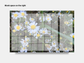 Dry Erase Magnetic Multipurpose Planner- Frost Aster Flowers
