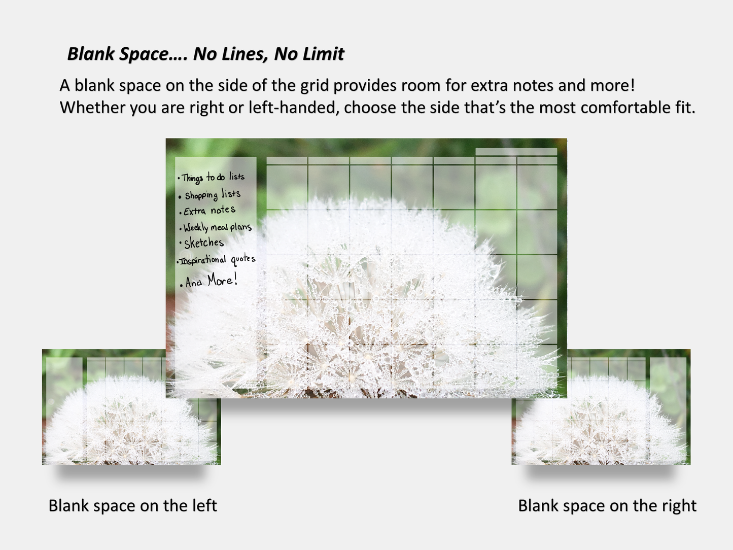 Digital Multipurpose Planner- Dandelion Make a Wish