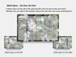 Dry Erase Magnetic Multipurpose Planner- Frost Aster Flowers