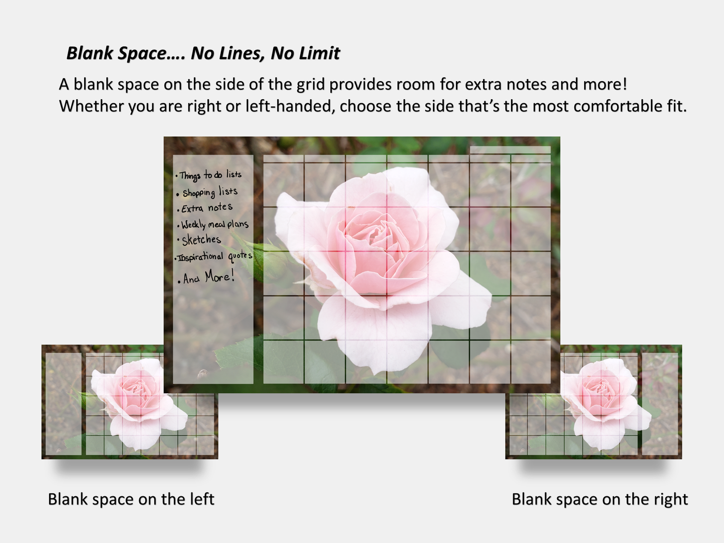 Digital Multipurpose Planner- Hybrid Pink Tea Rose