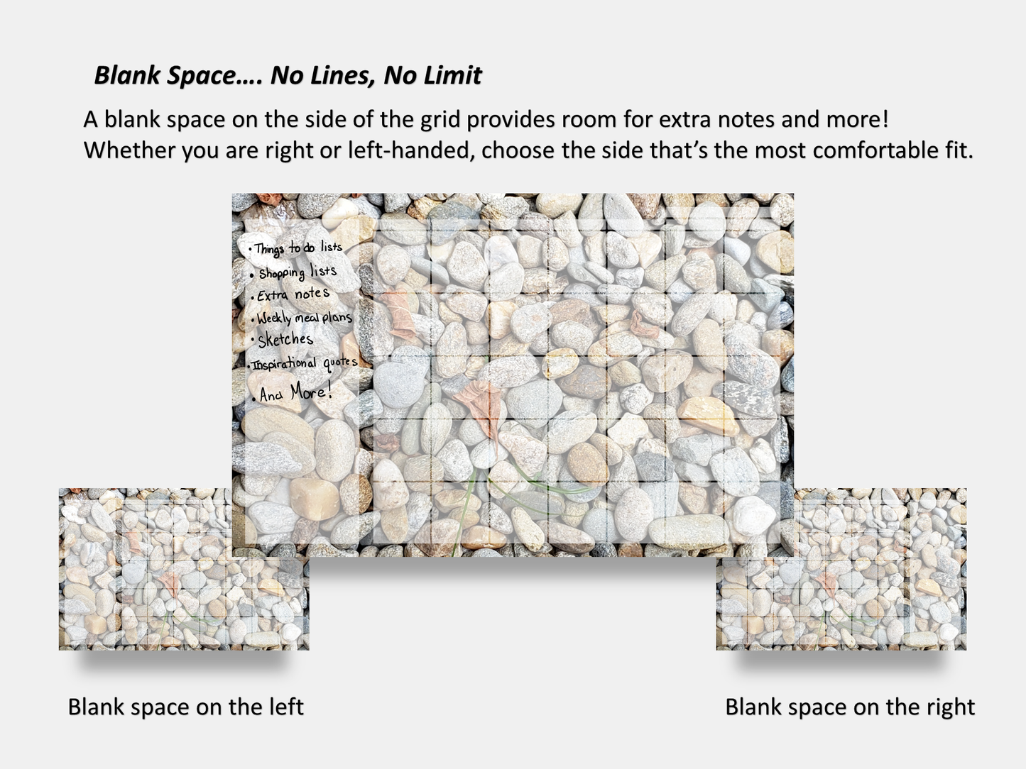 Digital Multipurpose Planner- Garden Rocks